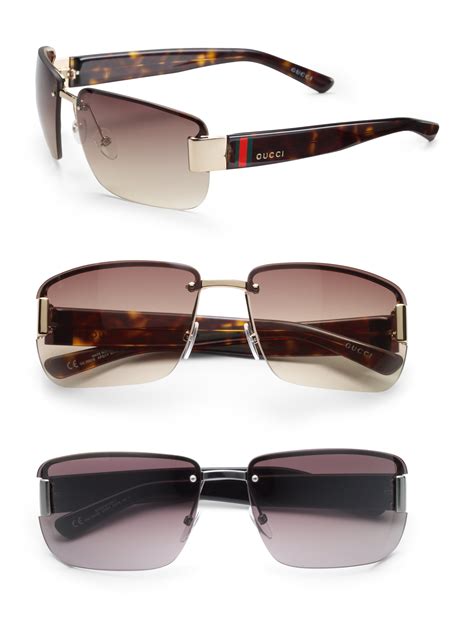 men's gucci eyewear|Gucci rimless glasses for men.